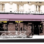Café du Métro - Paris Gilt Paysages Urbains N°: PU06