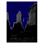 New-York - Le Fer à Repasser (Le Flatiron Building) Gilt Paysages Urbains N°: PU12