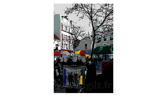 Place du Tertre - Montmartre - Paris